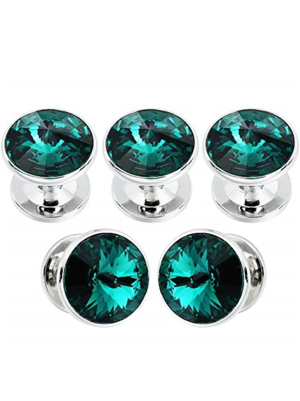 Men's Cufflinks with Shirt Studs Set